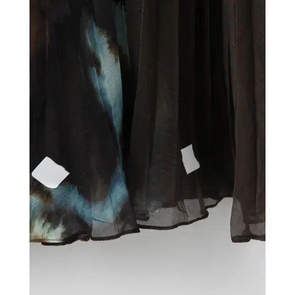 AMUR Sue Pleated Gown Size 12 - Picture 6 of 15